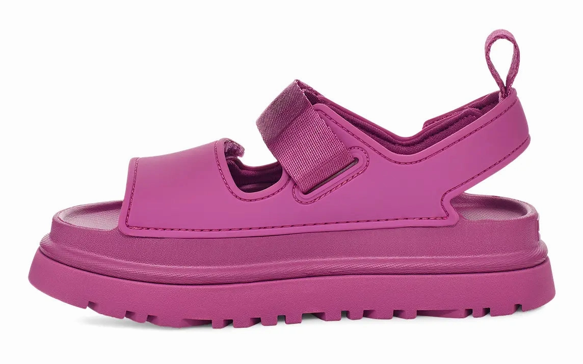 UGG Kids' Goldenglow Sandal  Lightweight, Water-Friendly Comfort Ugg cozy footwear visuals