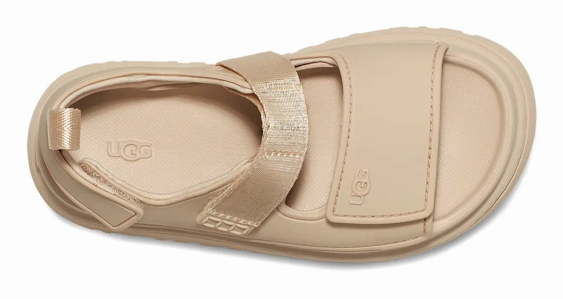 UGG Kids' Goldenglow Sandal  Lightweight, Water-Friendly Comfort Ugg cozy footwear visuals