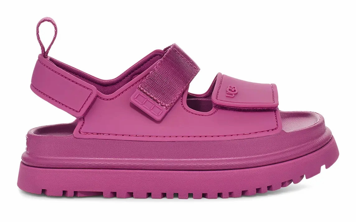 UGG Kids' Goldenglow Sandal  Lightweight, Water-Friendly Comfort Ugg cozy footwear visuals