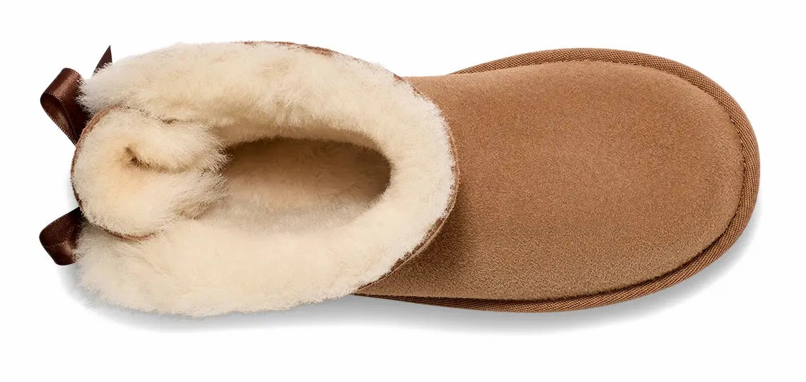 UGG Kids' Mini Bailey Bow II  Cozy, Cute & Play-Ready Ugg cozy footwear visuals