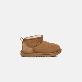 UGG Kids Classic Ultra Mini - Chestnut ugg comfortable casual boots