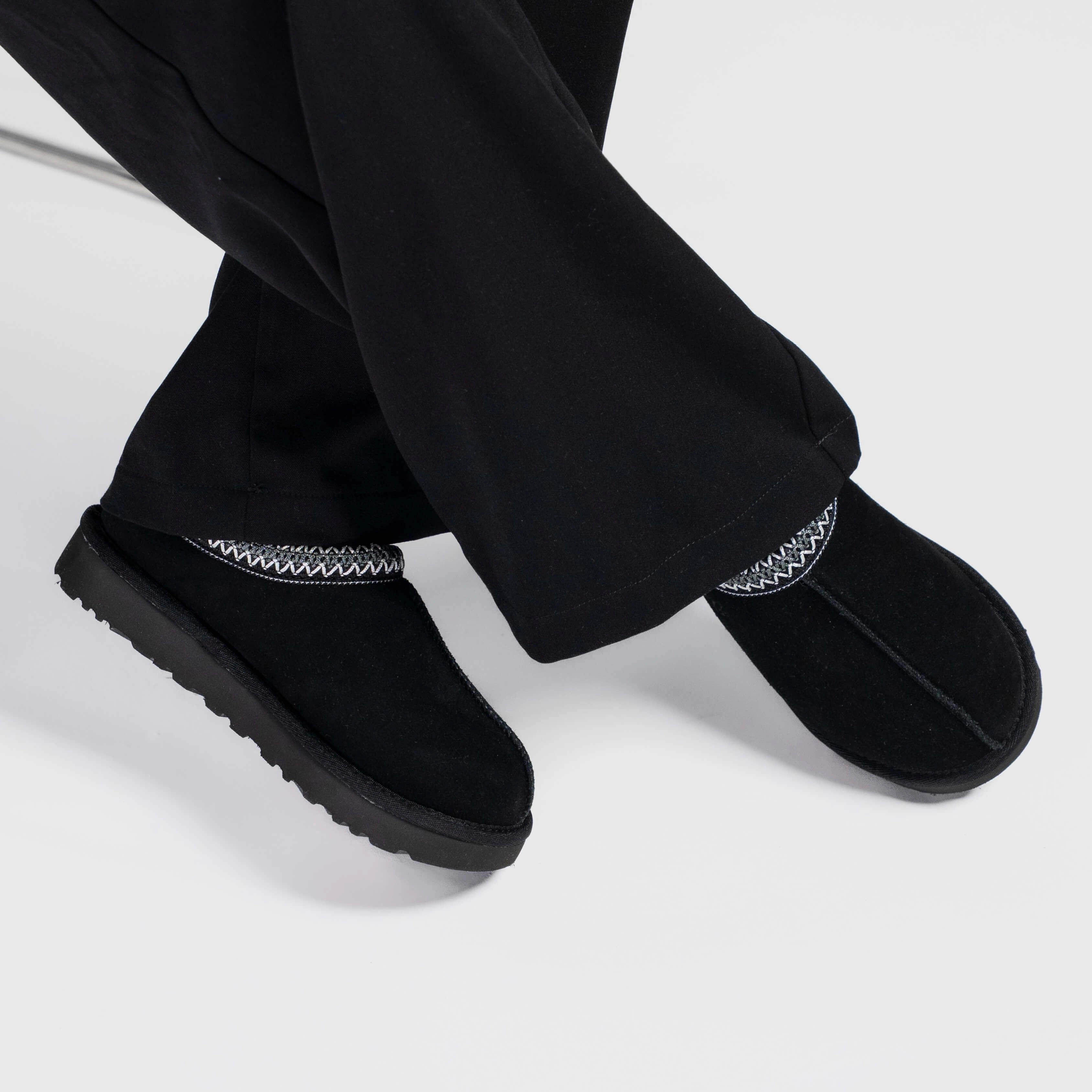 UGG Tasman Slipper Black Tasman Ugg Footwear