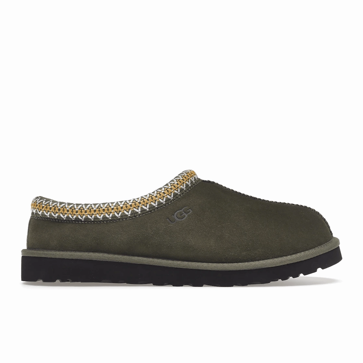 UGG Tasman Slipper Burnt Olive Black ugg tazz warm and comfortable slippers