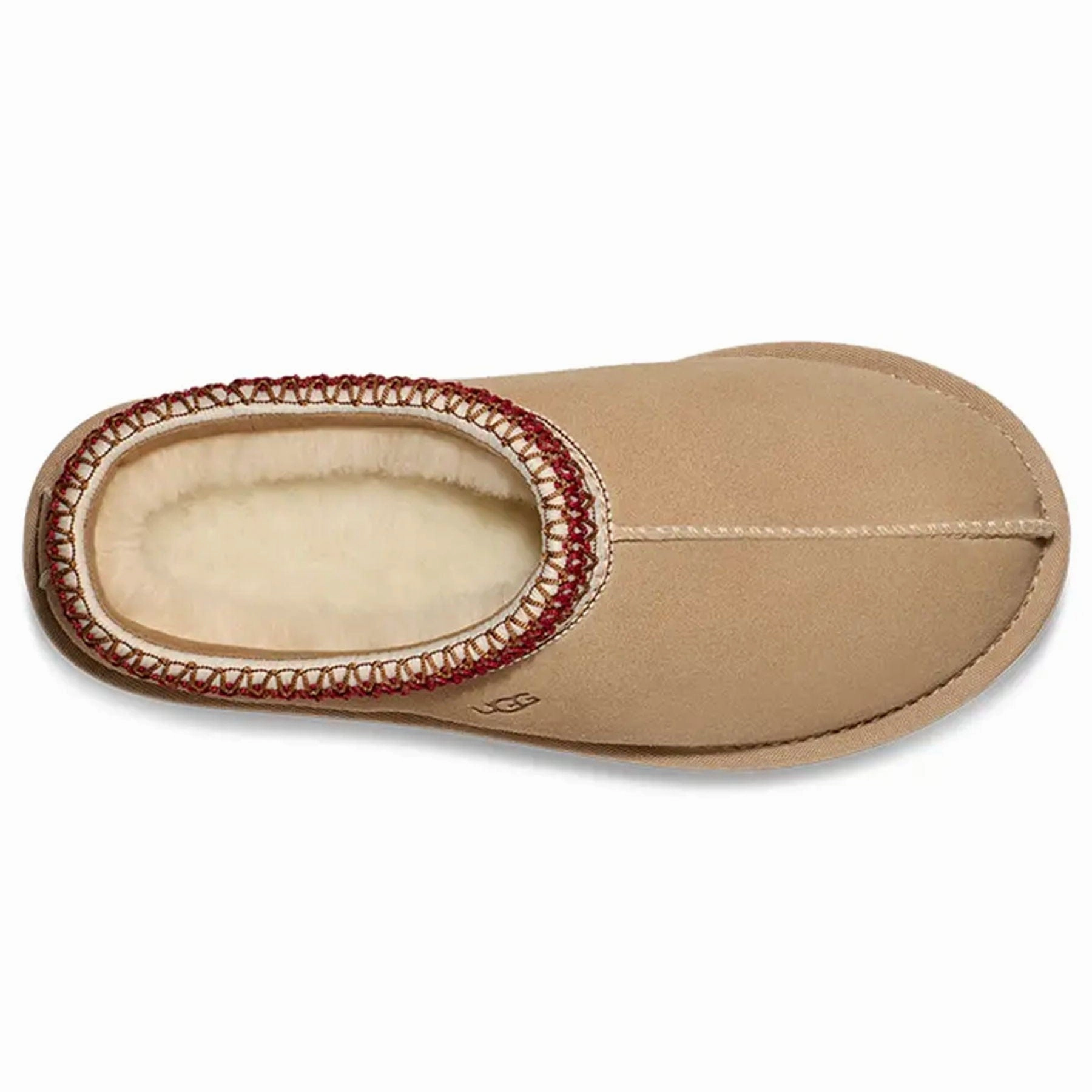 UGG Tasman Slipper Sand Dark Cherry (W) Ugg Signature Range