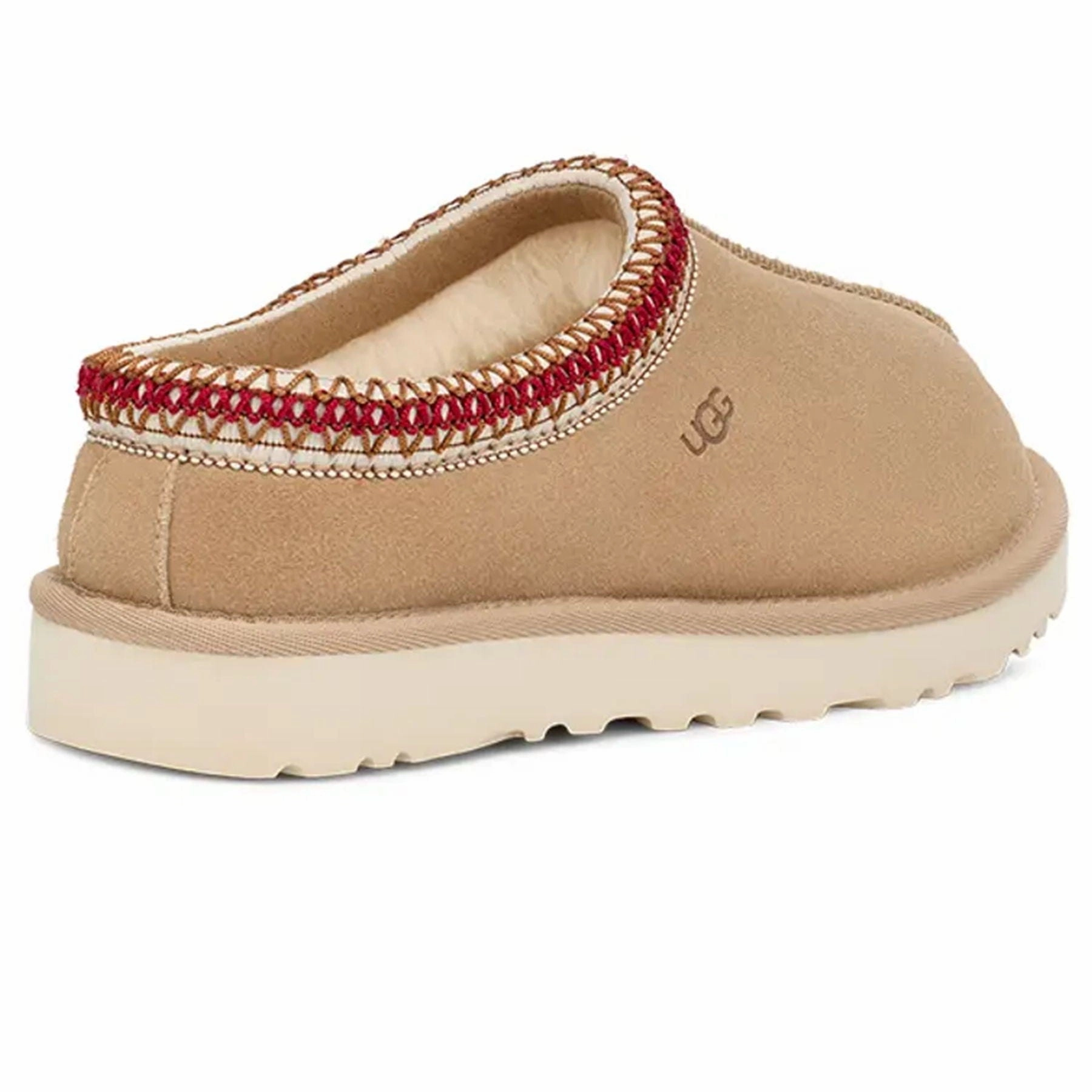 UGG Tasman Slipper Sand Dark Cherry (W) Ugg Signature Range