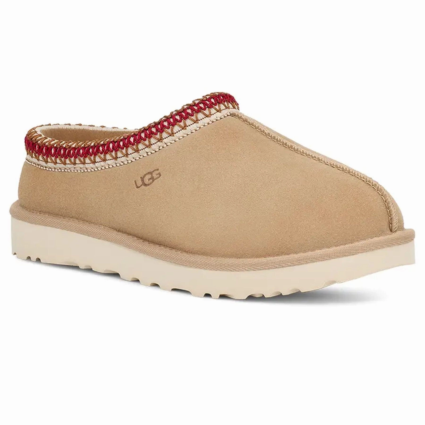 UGG Tasman Slipper Sand Dark Cherry (W) Ugg Signature Range