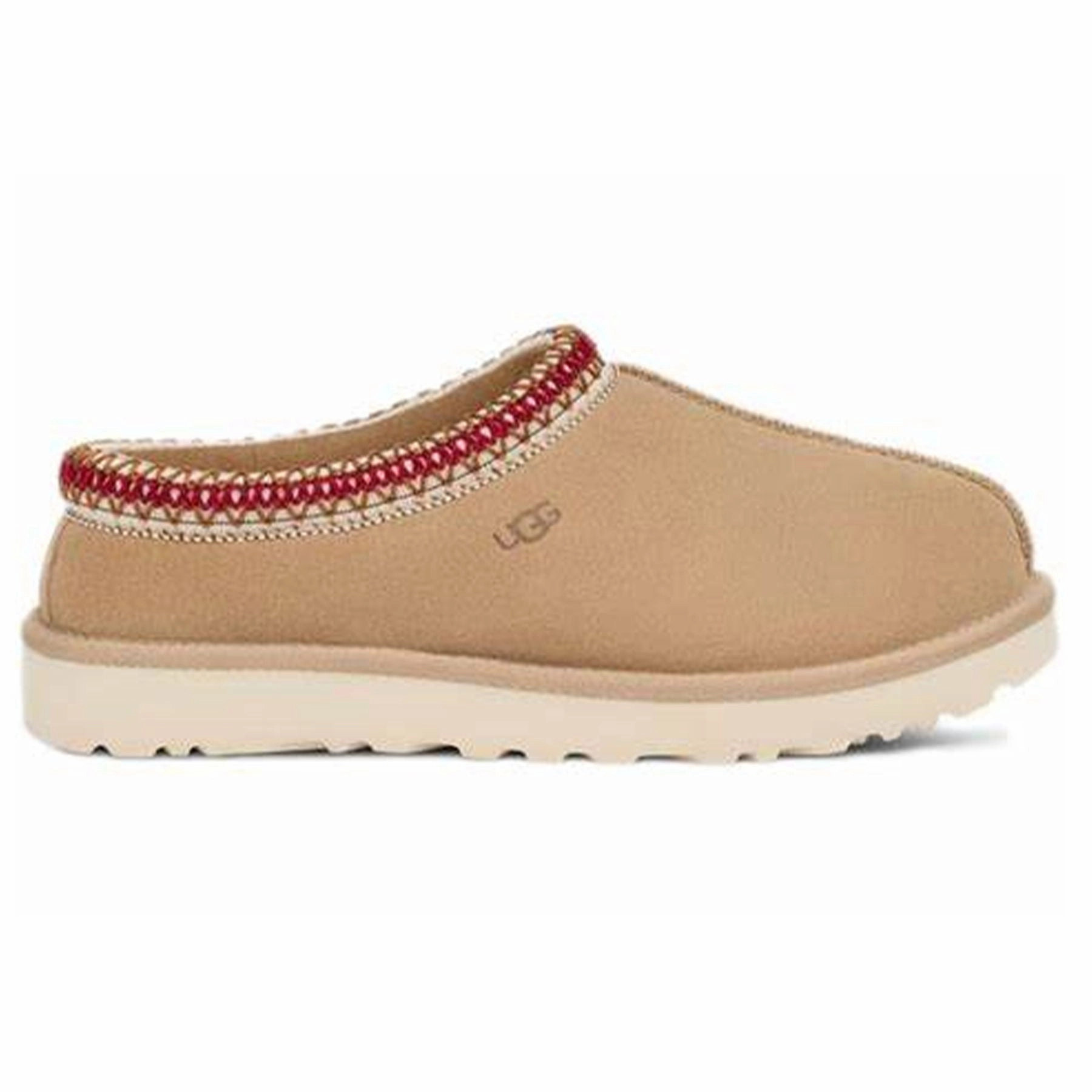 UGG Tasman Slipper Sand Dark Cherry (W) Ugg Signature Range