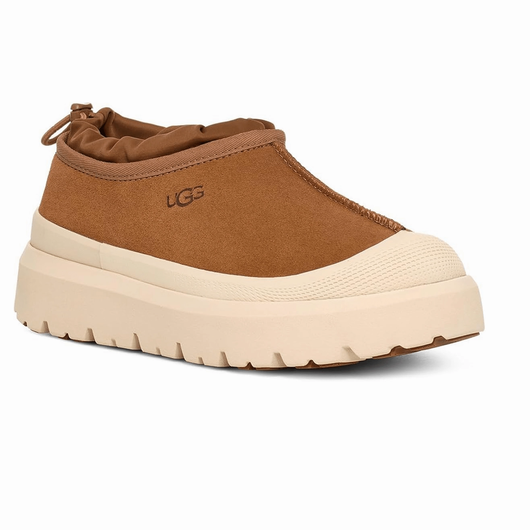 UGG Tasman Weather Hybrid Slipper 'Chestnut Whitecap' Ugg Signature Range