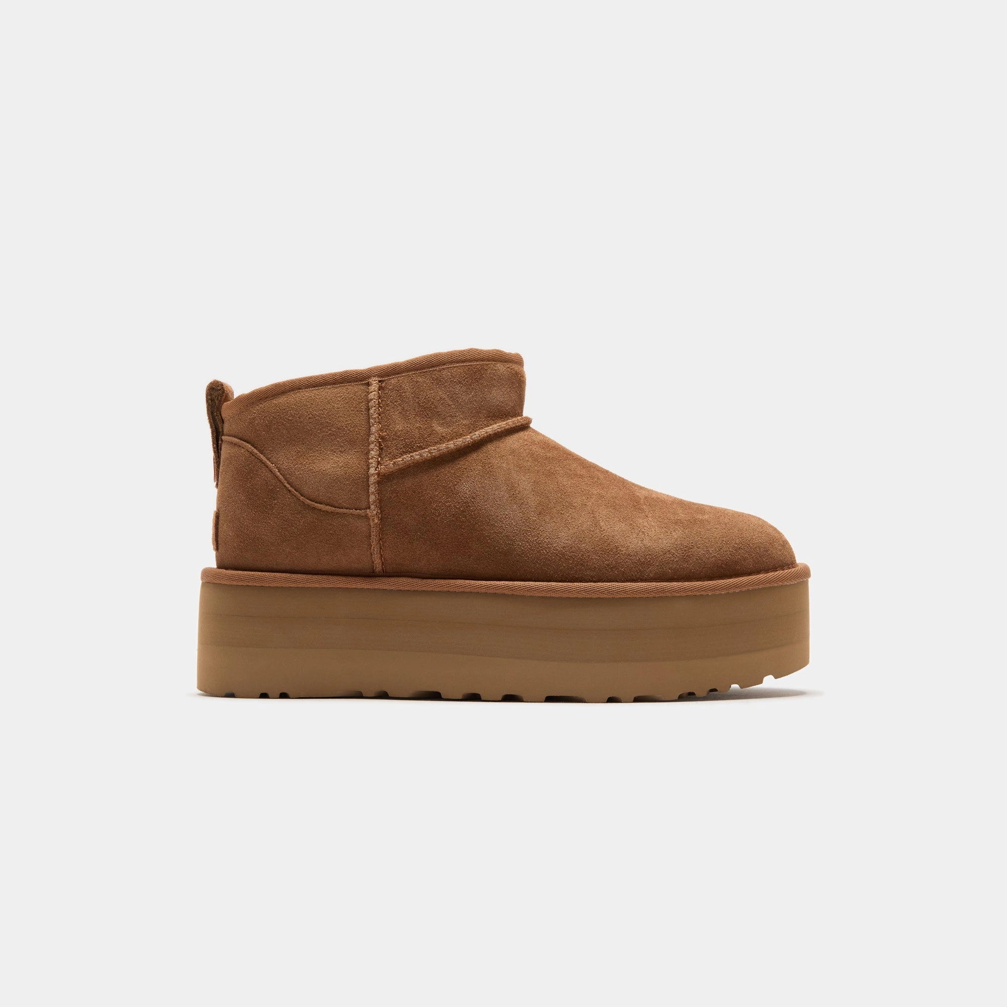 UGG WMNS Classic Ultra Mini Platform - Chestnut ugg comfortable casual boots