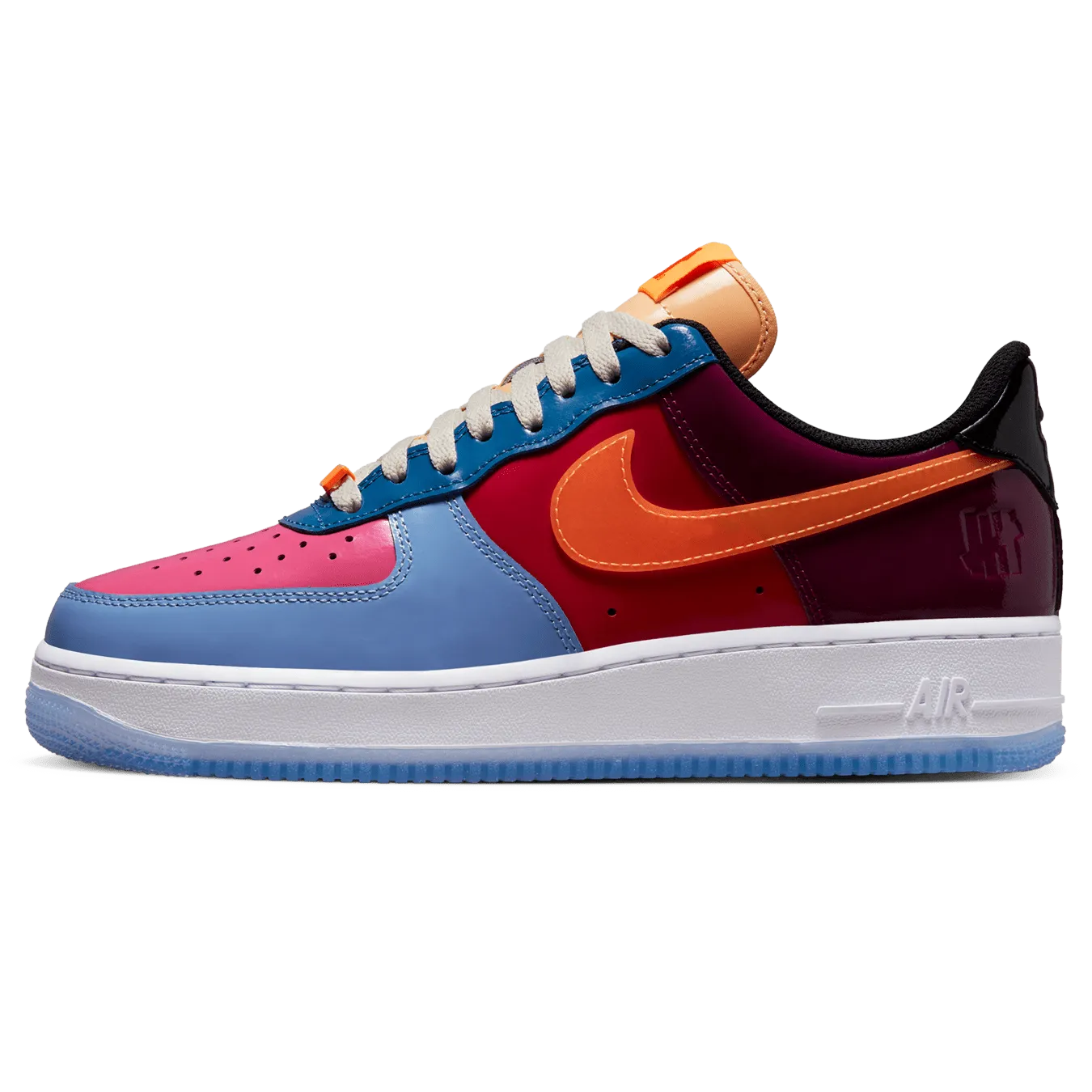 Undefeated x Nike Air Force 1 Low 'Total Orange' Nike Air Force 1 timeless sneakers for any outfit