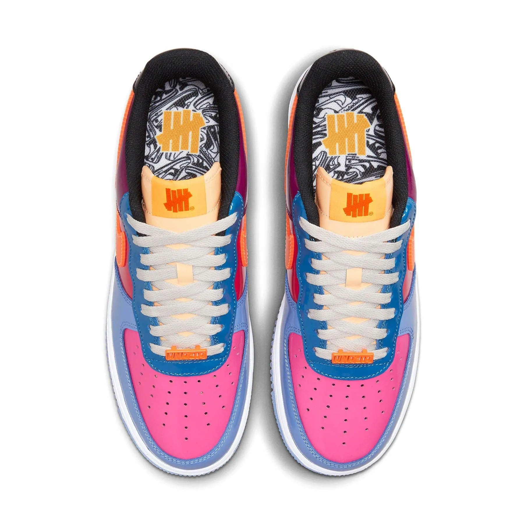 Undefeated x Nike Air Force 1 Low 'Total Orange' Nike Air Force 1 low-top sneakers