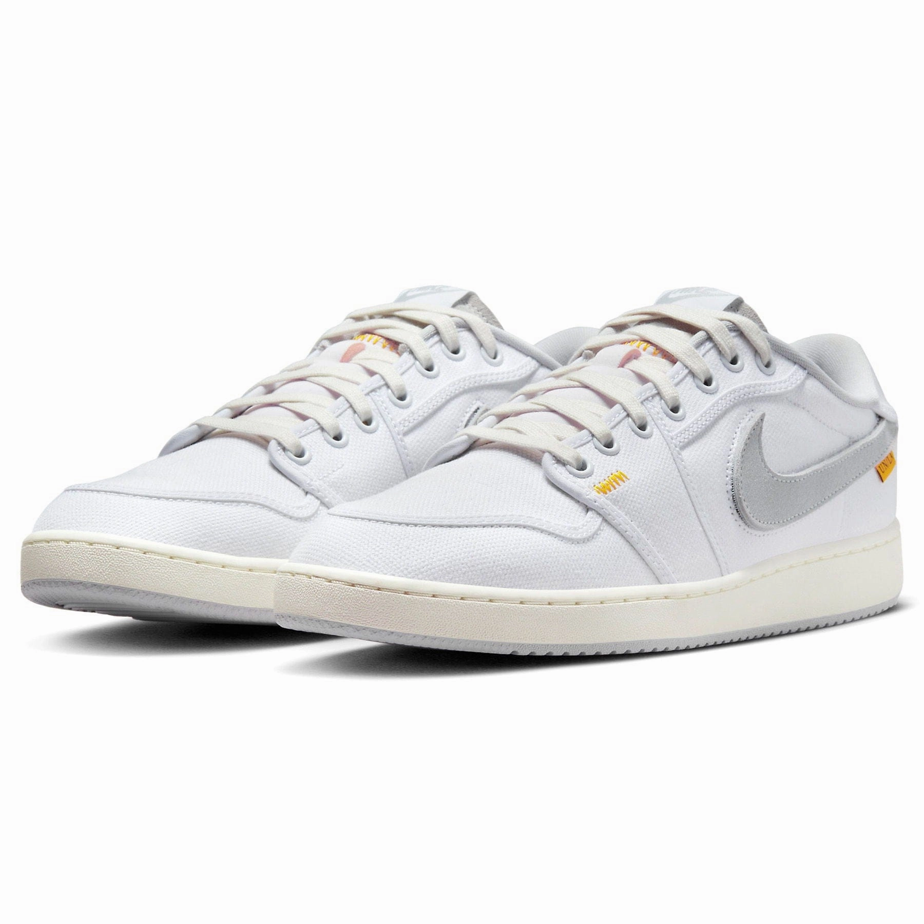 Union LA x Air Jordan 1 KO Low 'White Neutral Grey' Air Jordan 1 vintage style sneakers