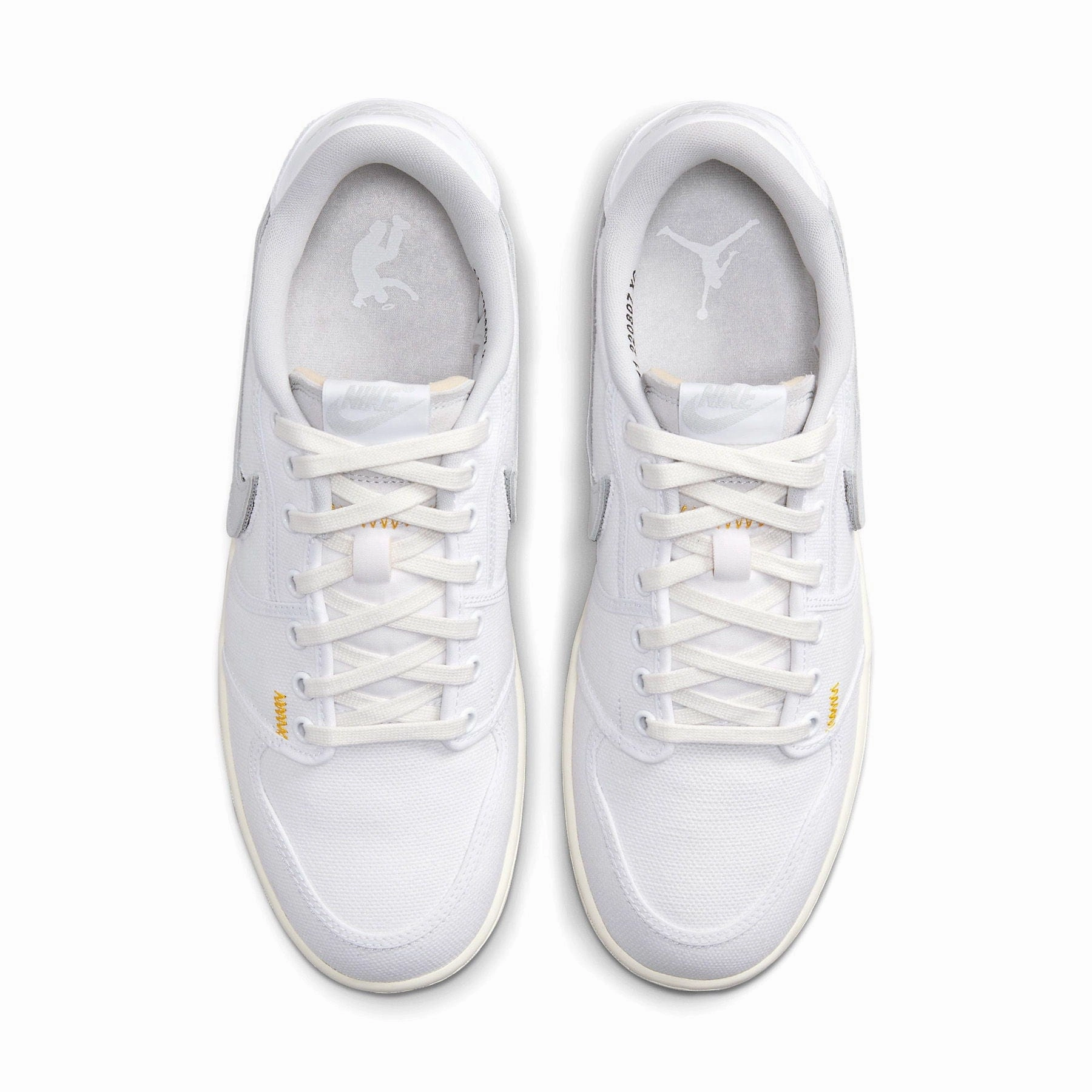 Union LA x Air Jordan 1 KO Low 'White Neutral Grey' Air Jordan 1 vintage style sneakers