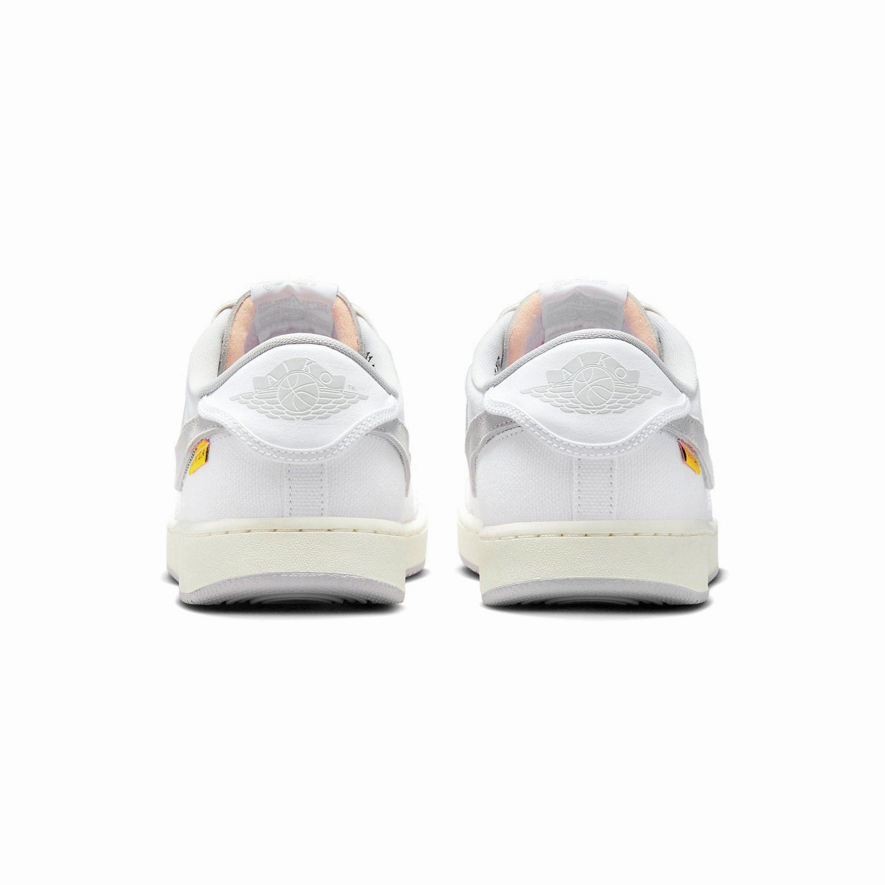 Union LA x Air Jordan 1 KO Low 'White Neutral Grey' Air Jordan 1 vintage style sneakers