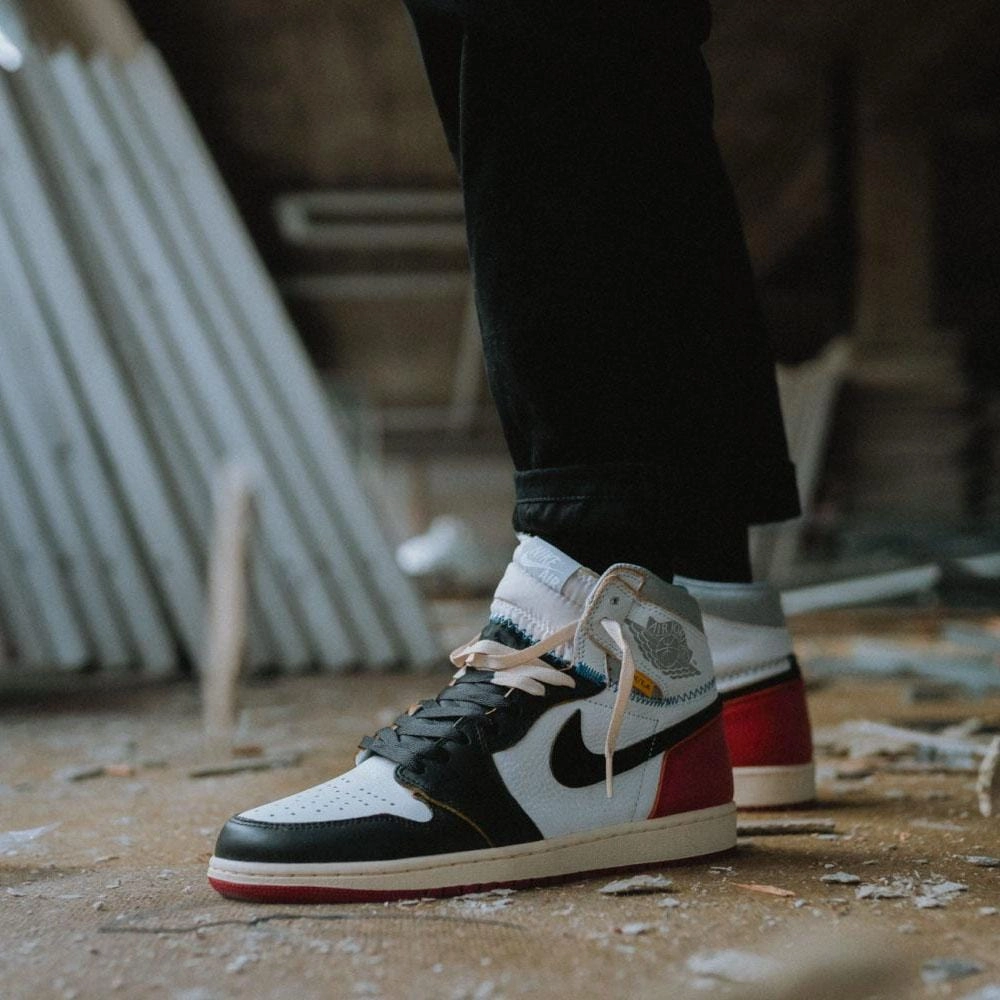 Union LA x Air Jordan 1 Retro High NRG 'Black Toe' Air Jordan 1 classic sneakers