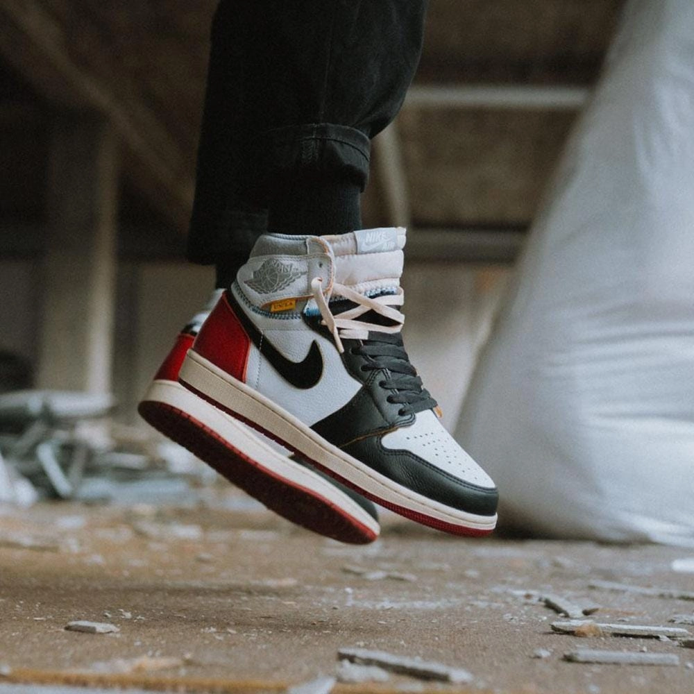 Union LA x Air Jordan 1 Retro High NRG 'Black Toe' Air Jordan 1 classic sneakers