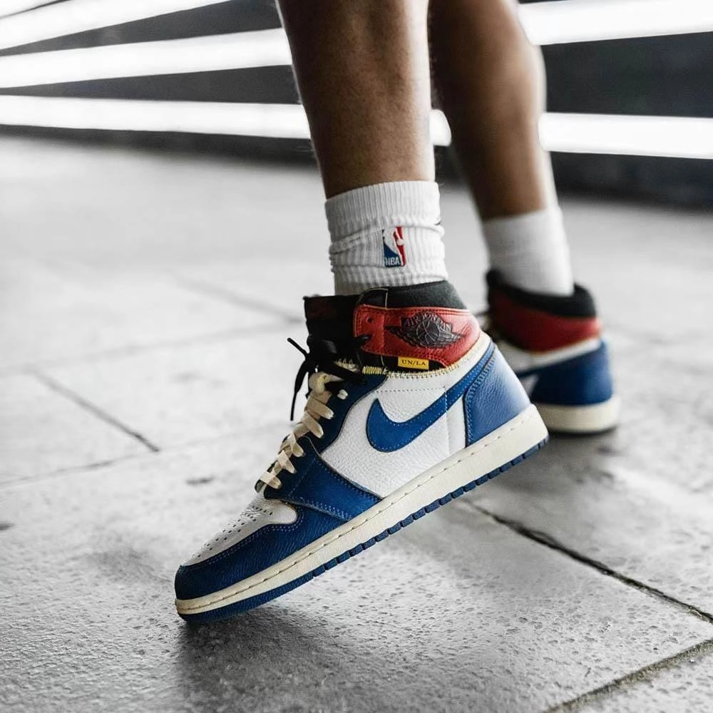 Union LA x Air Jordan 1 Retro High NRG 'Storm Blue' Air Jordan 1 classic sneakers