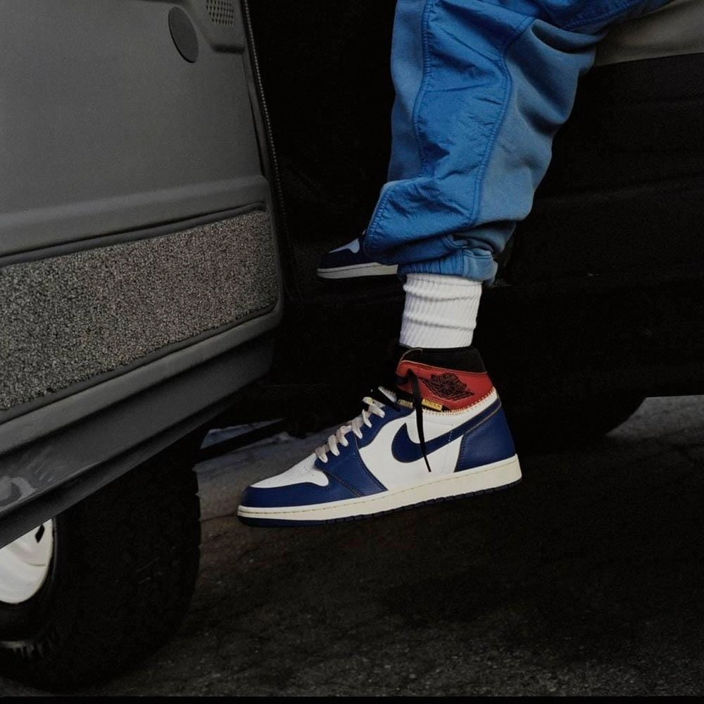 Union LA x Air Jordan 1 Retro High NRG 'Storm Blue' Air Jordan 1 classic sneakers