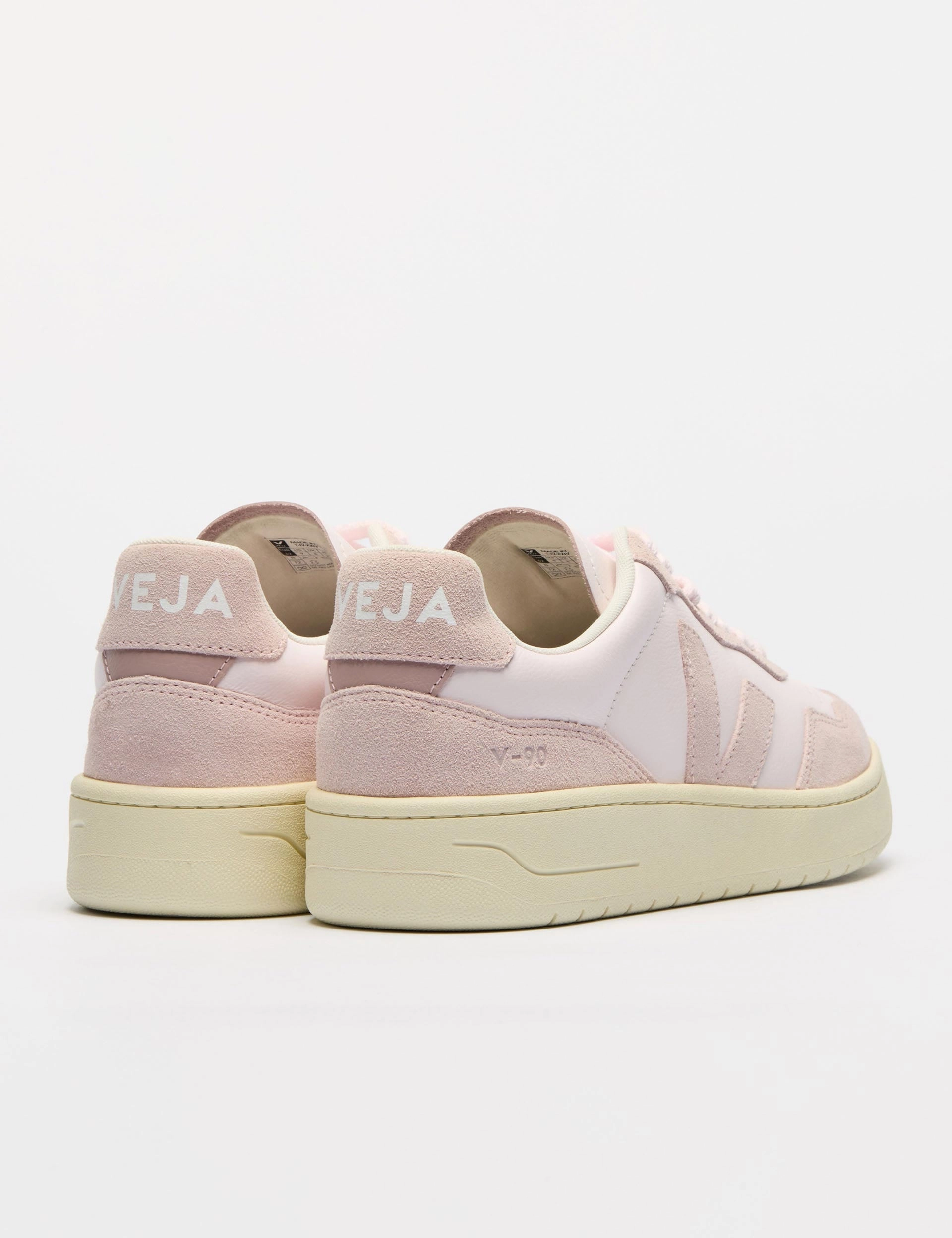 V-90 Leather - Lassi Petale Veja women's trendy casual shoes