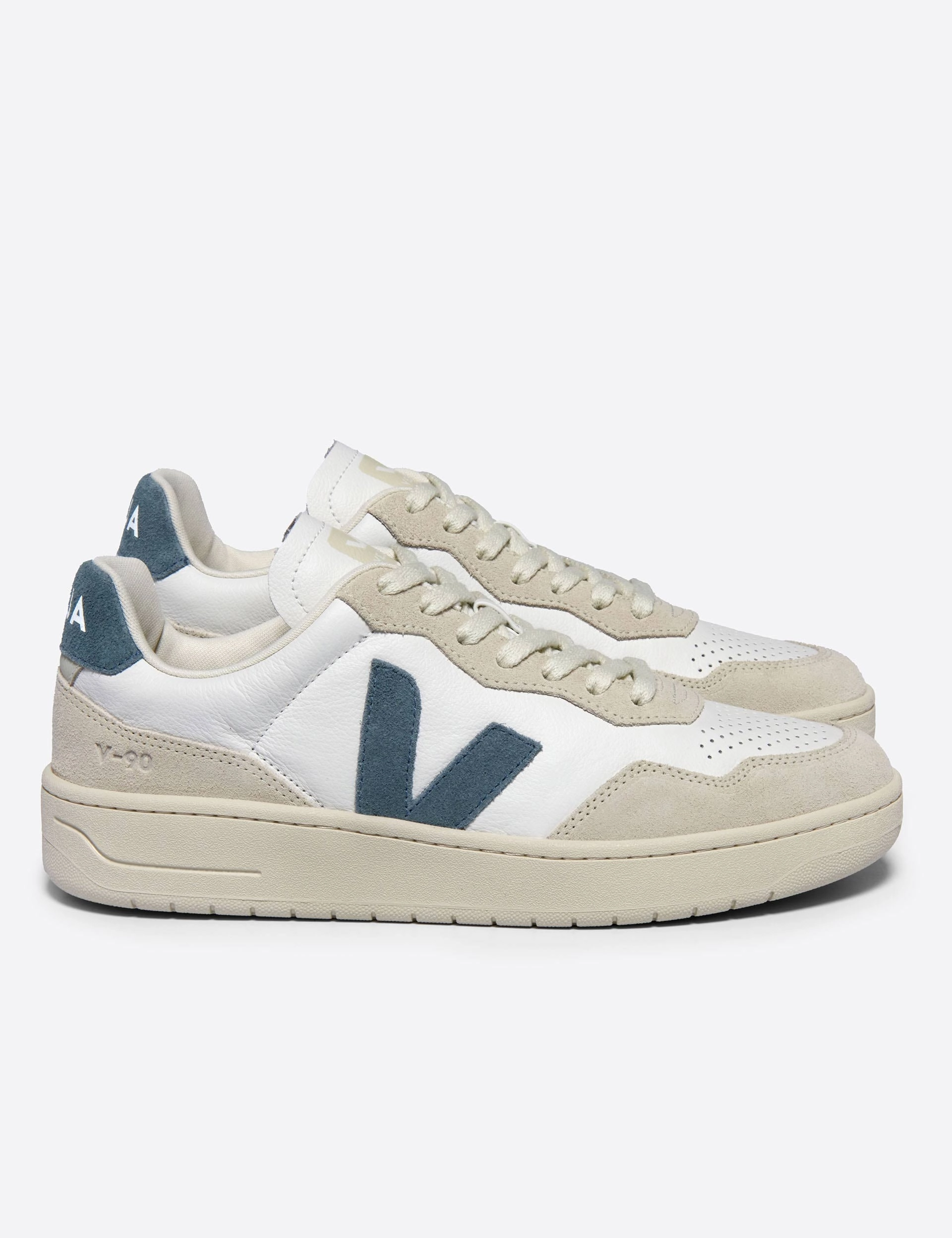 V-90 Leather - White California Veja women's trendy casual shoes