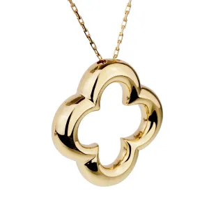 Van Cleef and Arpels Vintage Alhambra Gold Necklace Van Cleef And Arpels Jewelry