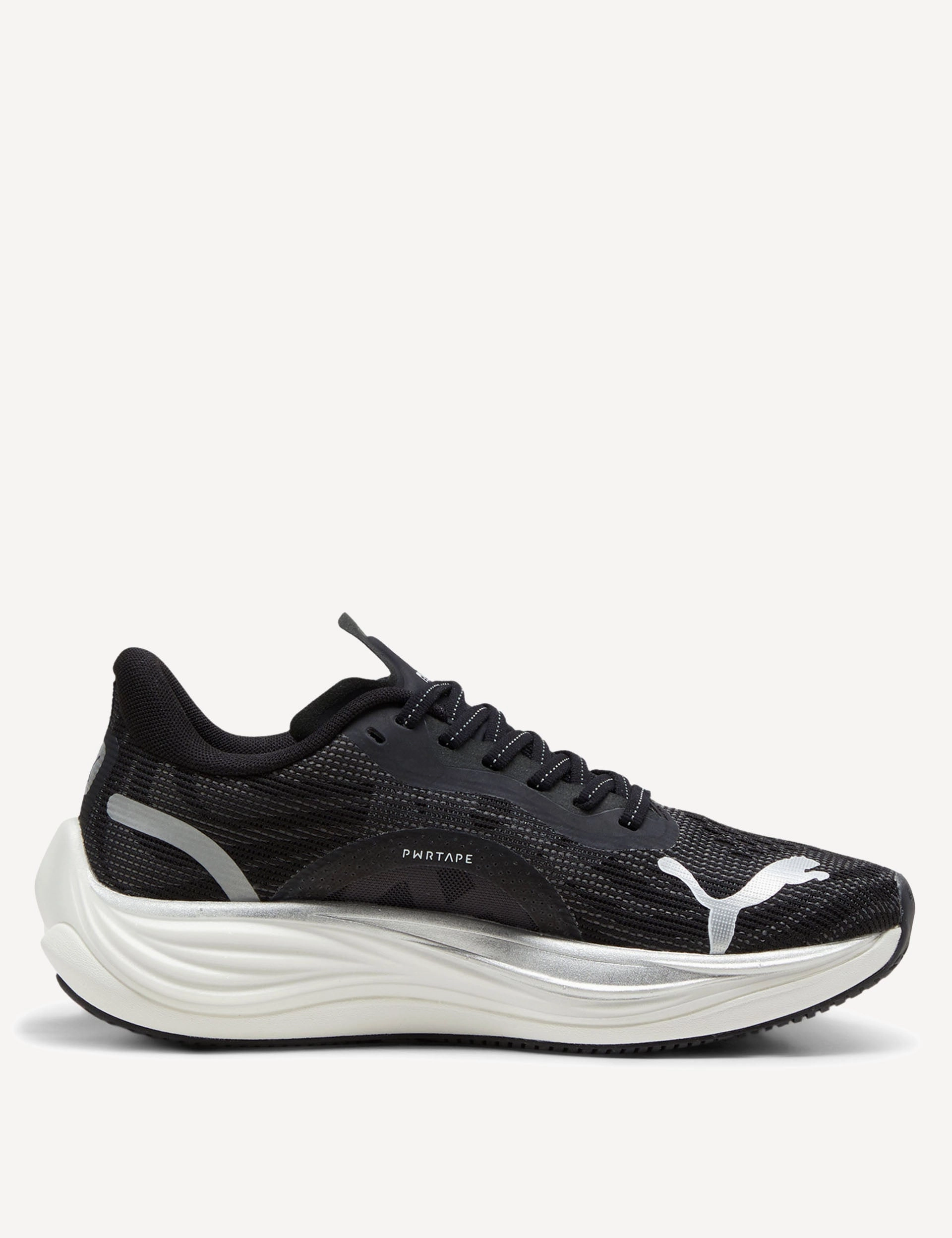 Velocity NITRO 3 Shoes - Black/Silver/White Puma womens athletic shoes with modern design