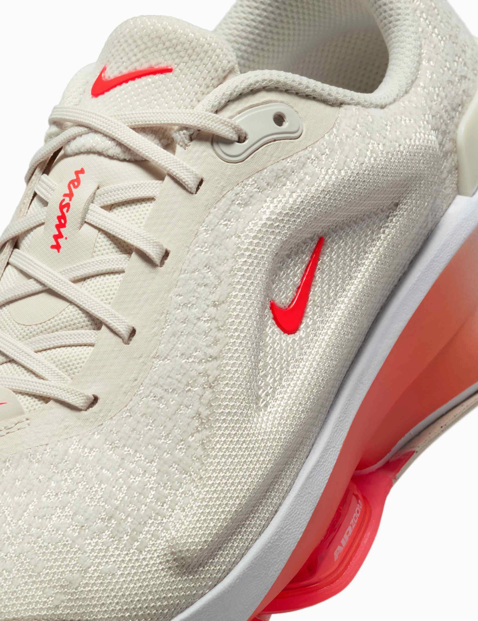 Versair Shoes - Light Orewood Brown/Bright Crimson/White Nike women's stylish athletic footwear
