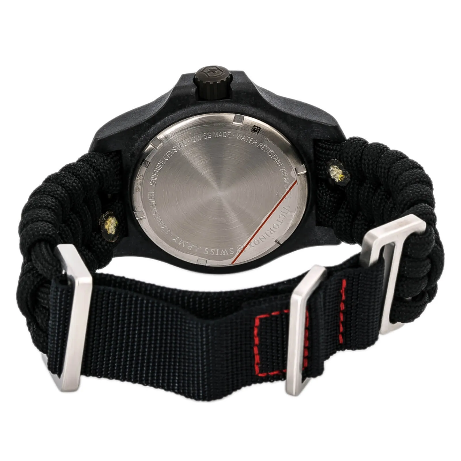 Victorinox Swiss Army 241776 I.N.O.X. Carbon Black Dial Men's Watch Set Victorinox Swiss Army Men's Watches