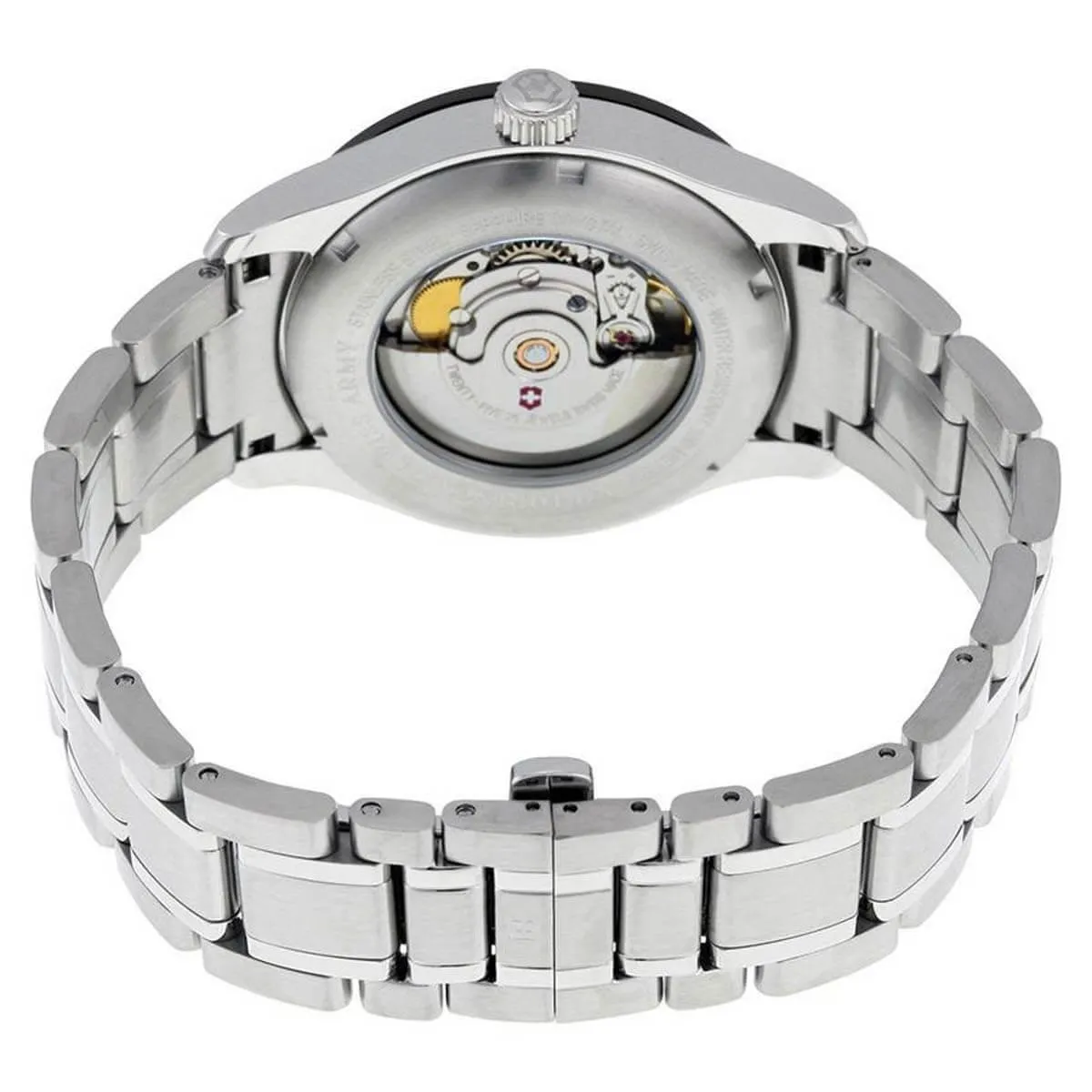 Victorinox Swiss Army Men's Automatic Watch - Alliance Grey Dial Bracelet | 241714.1 Victorinox Swiss Army Men's Watches
