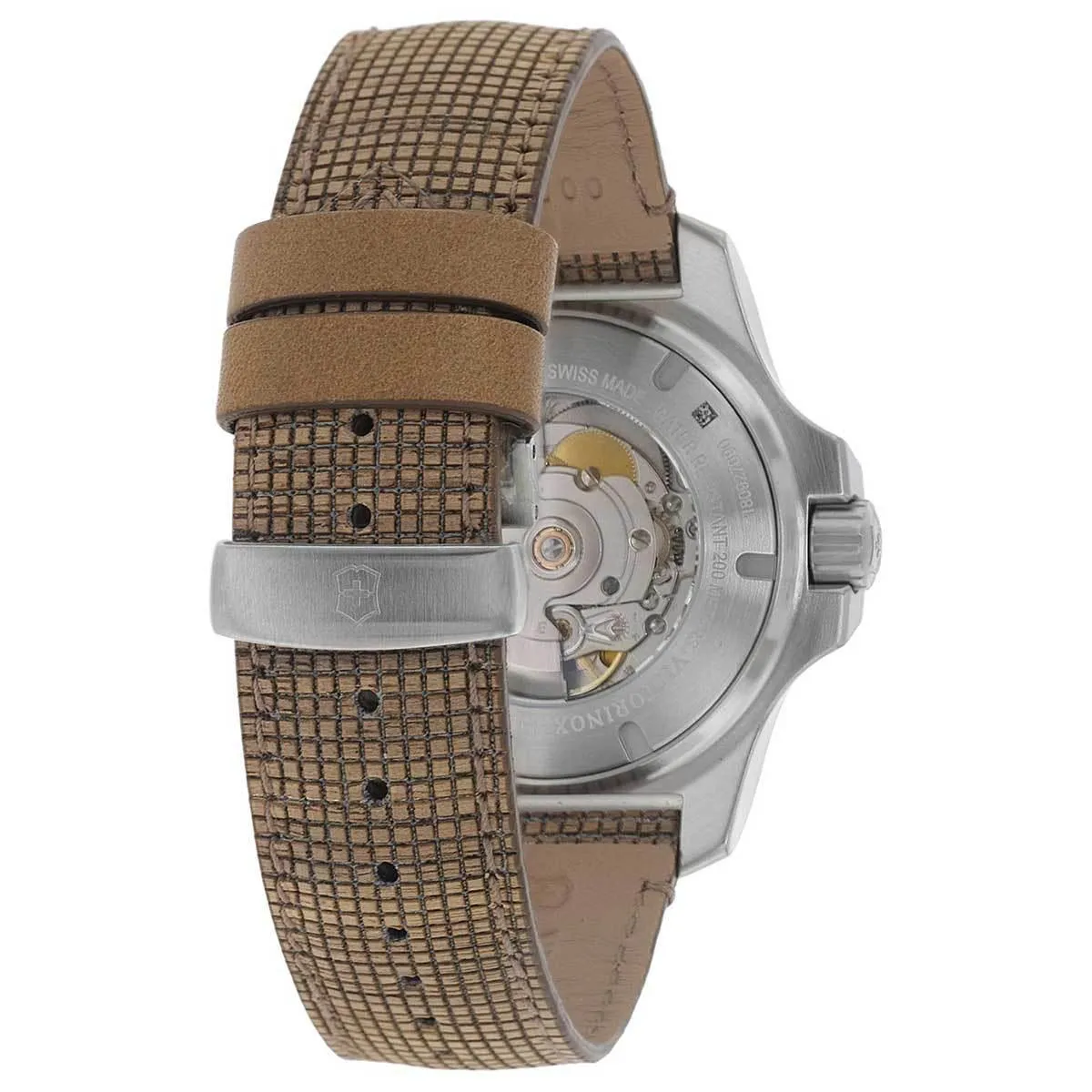 Victorinox Swiss Army Men's Automatic Watch - I.N.O.X. Mechanical Black Dial | 241836 Victorinox Swiss Army Men's Watches