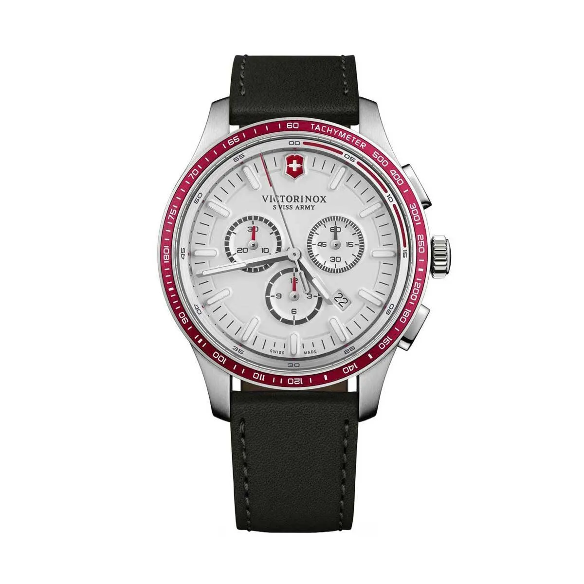 Victorinox Swiss Army Men's Quartz Watch - Alliance Sport Chrono Strap | 241819.1 Victorinox Swiss Army Men's Watches