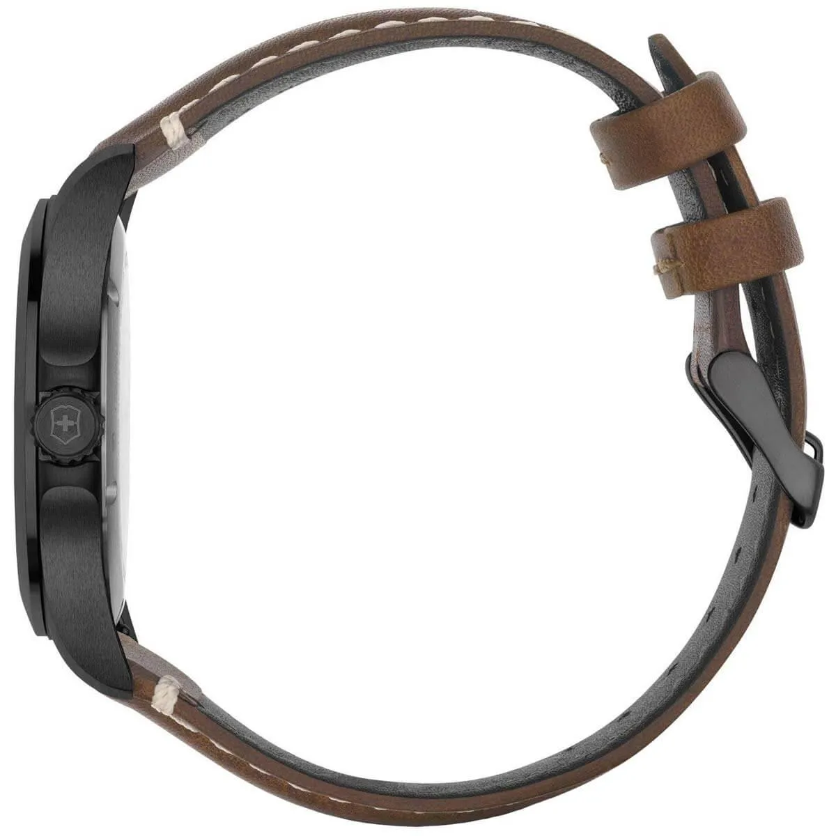 Victorinox Swiss Army Men's Quartz Watch - Heritage Brown Leather Strap | 241971 Victorinox Swiss Army Men's Watches