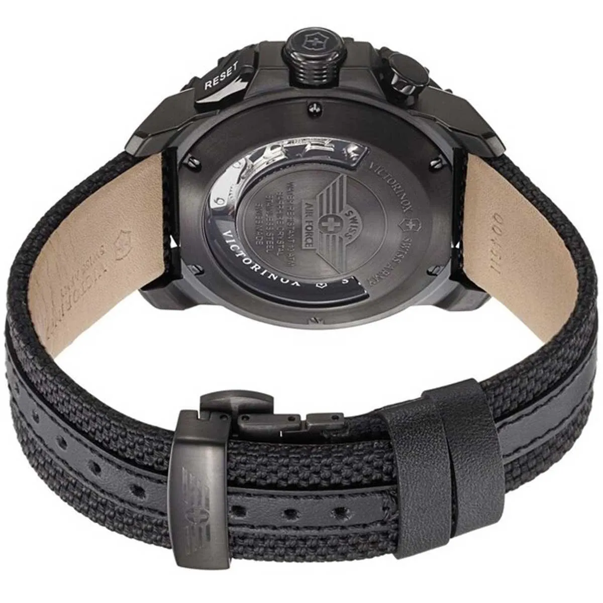 Victorinox Swiss Army Men's Watch - Alpnach Chronograph Grey Dial Black Strap | 241528 Victorinox Swiss Army Men's Watches