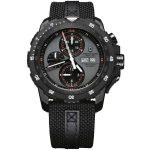 Victorinox Swiss Army Men's Watch - Alpnach Chronograph Grey Dial Black Strap | 241528 Victorinox Swiss Army Men's Watches
