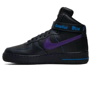 Vlone x Air Force 1 High 'Purple Swoosh' Sample Nike Air Force 1 timeless sneakers for any outfit