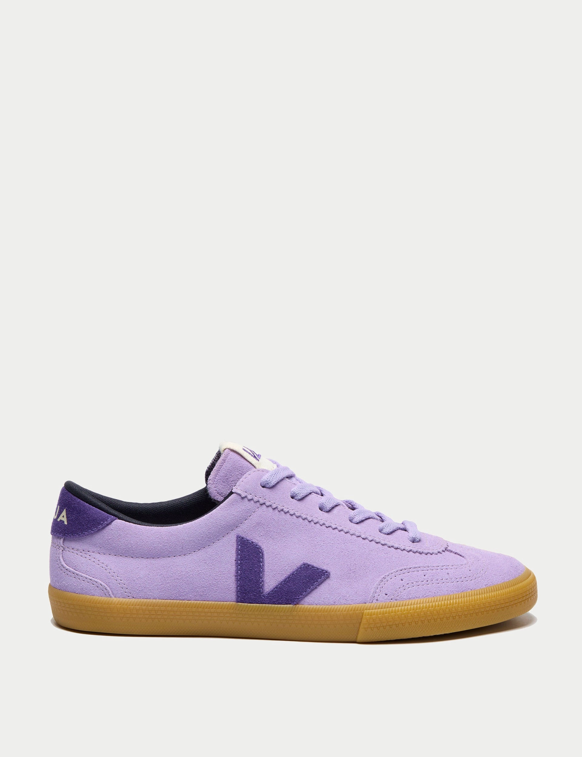 Volley Suede - Lavande Purple Veja womens shoes with sustainable materials