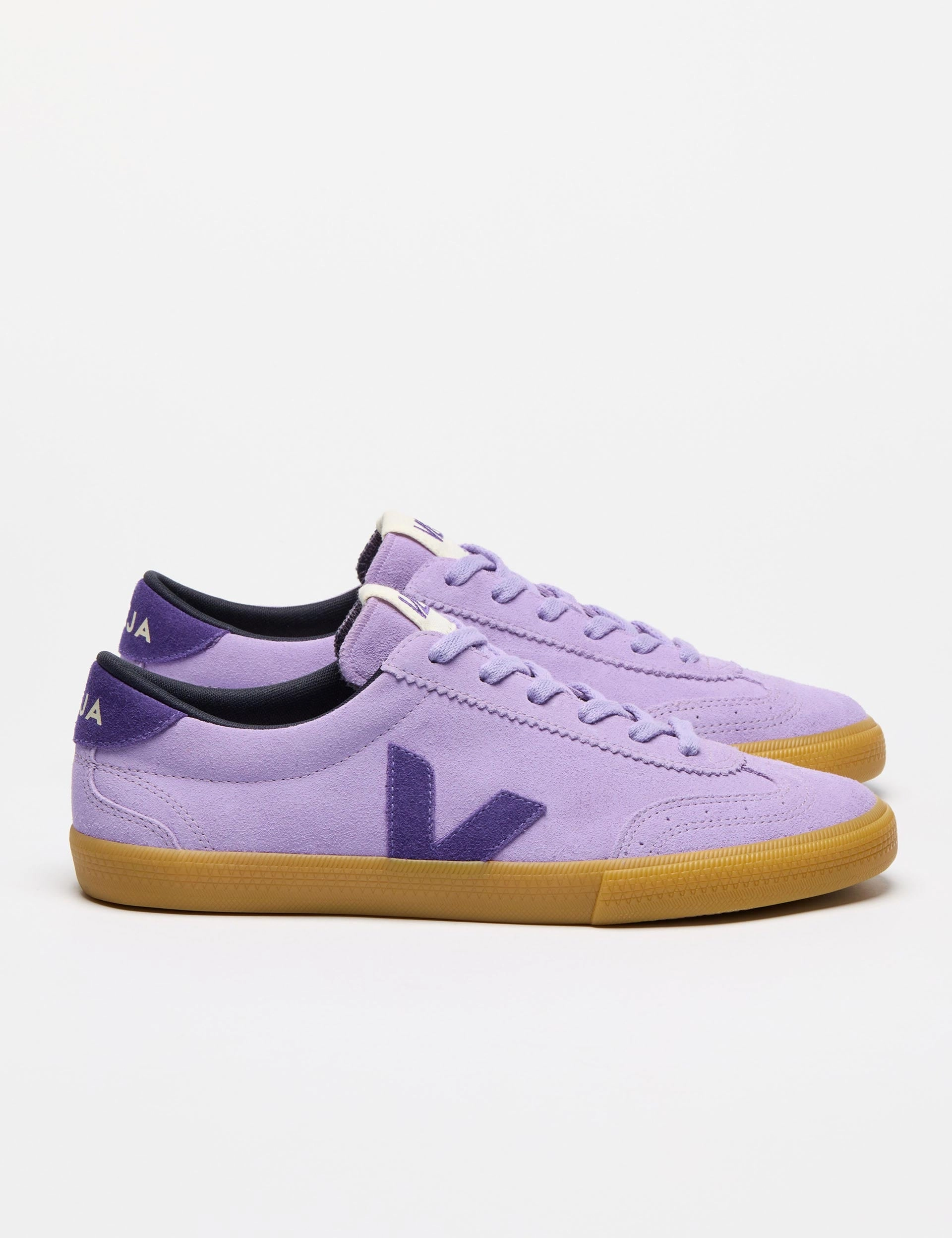 Volley Suede - Lavande Purple Veja women's trendy casual shoes