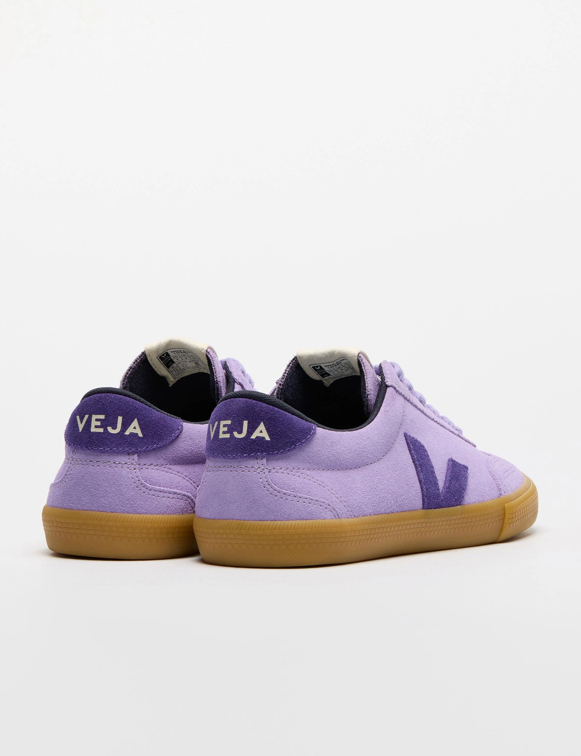 Volley Suede - Lavande Purple Veja women's trendy casual shoes