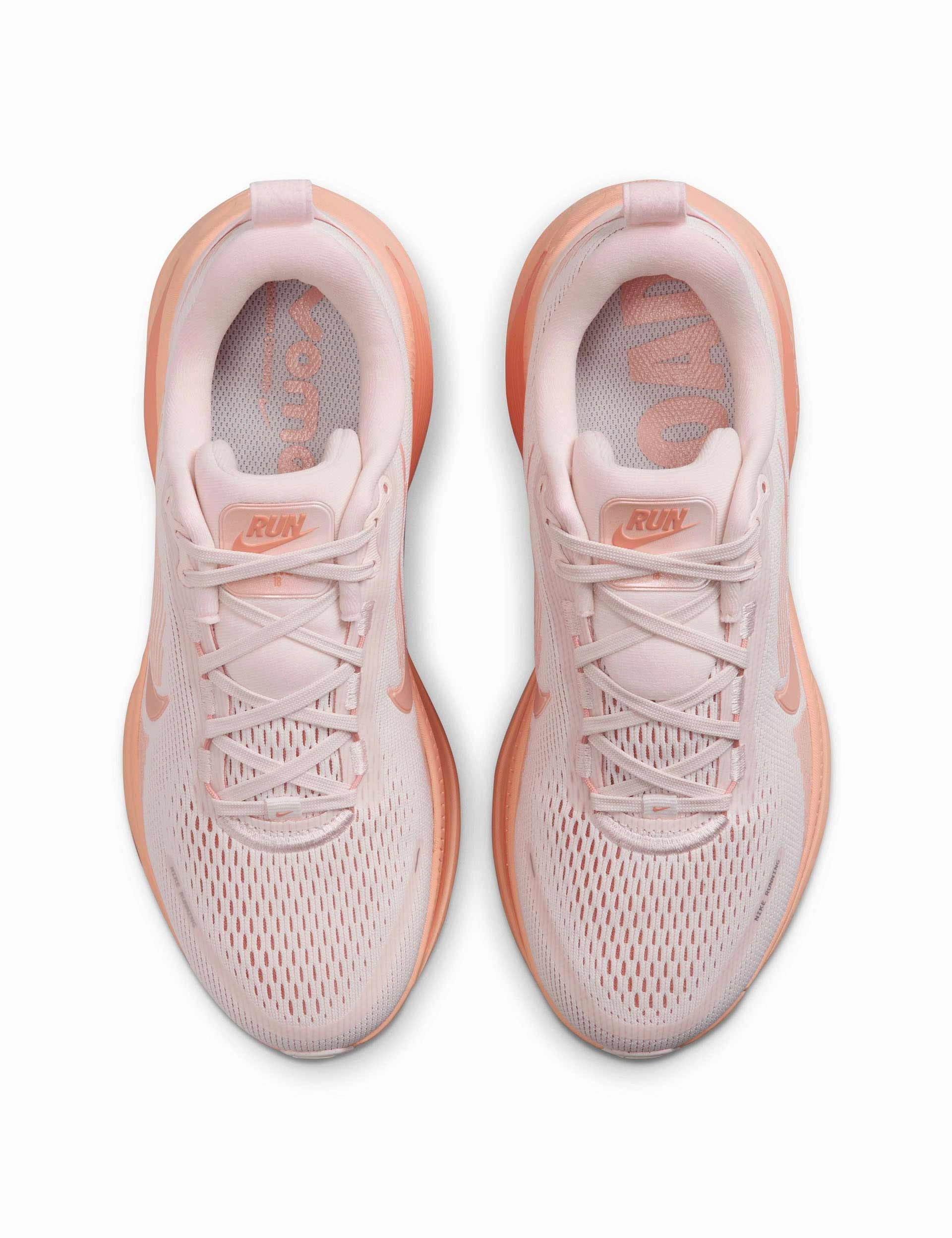 Vomero 18 Running Shoes - Light Soft Pink/Madder Root Nike women's stylish athletic footwear