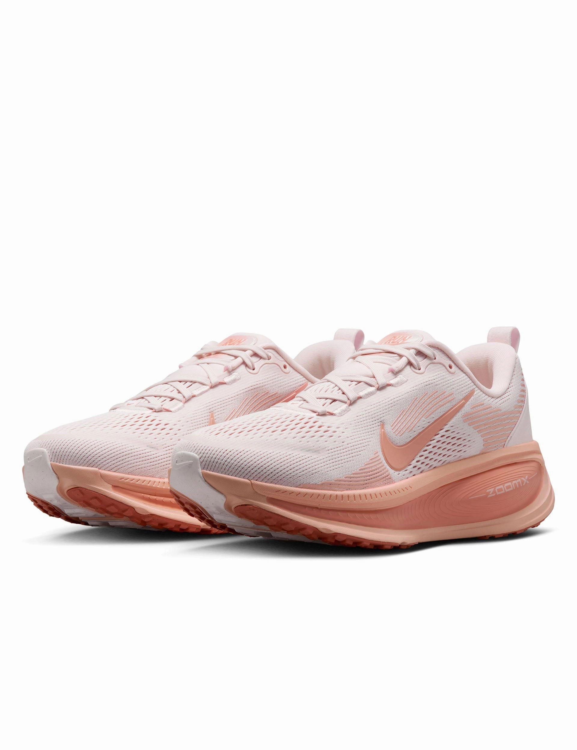 Vomero 18 Running Shoes - Light Soft Pink/Madder Root Nike women's stylish athletic footwear