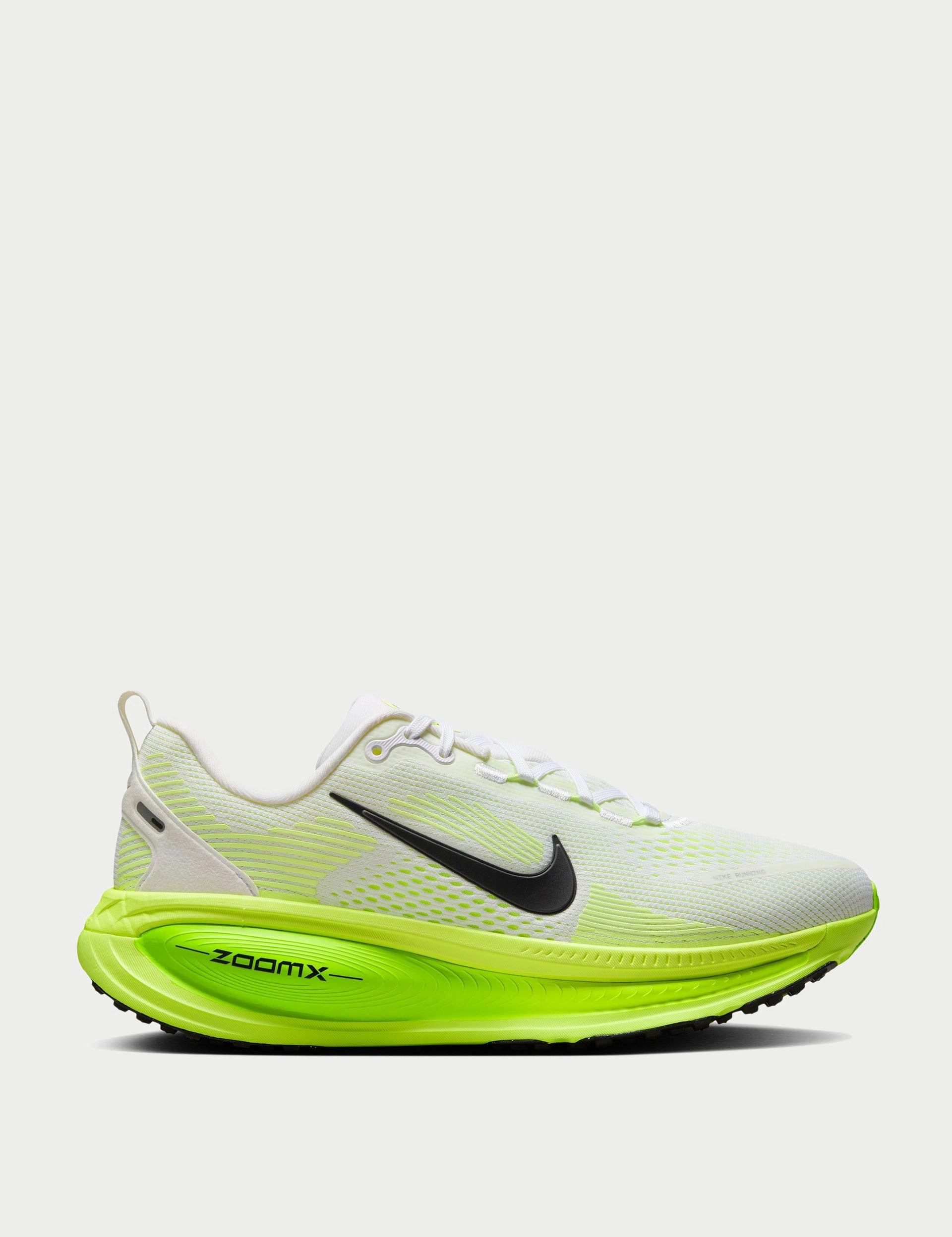 Vomero 18 Running Shoes - White/Electric Green/Volt/Black Nike womens shoes with sleek design