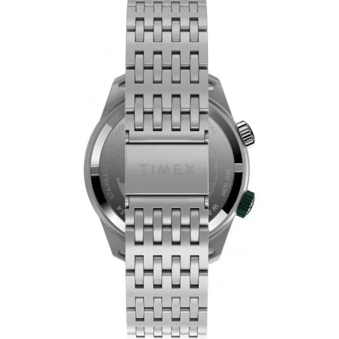 Waterbury Diver Stainless Steel Black Dial Watch TW2V49700