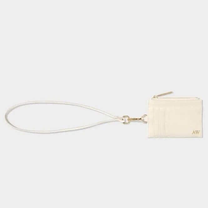 White Ashley Cardholder With Strap KLB2861 Katie Loxton Jewelry And Accessories