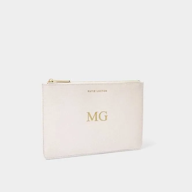 White Bridal Secret Message Pouch KLB3072 Katie Loxton Jewelry And Accessories