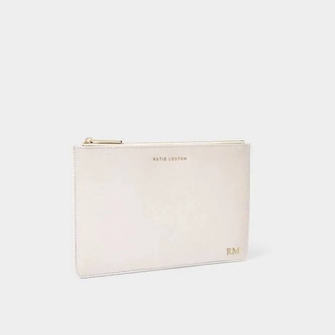 White Bridal Secret Message Pouch KLB3072 Katie Loxton Jewelry And Accessories