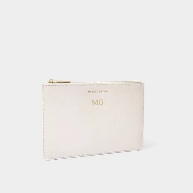 White Bridal Secret Message Pouch KLB3072 Katie Loxton Jewelry And Accessories