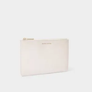 White Bridal Secret Message Pouch KLB3072 Katie Loxton Jewelry And Accessories