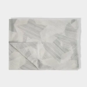 White Sentiment Scarf Line KLS499 Katie Loxton Jewelry And Accessories