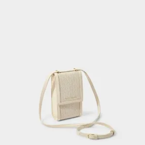 White Signature Cell Bag KLB2922 Katie Loxton Jewelry And Accessories