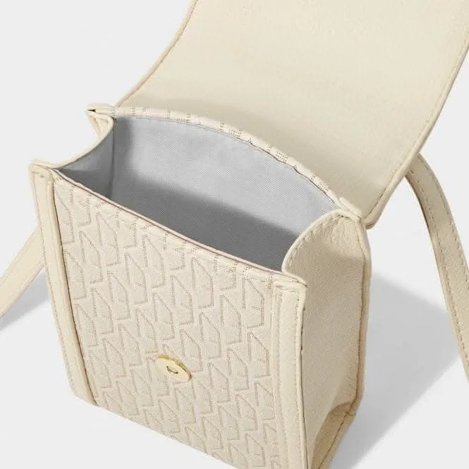 White Signature Cell Bag KLB2922 Katie Loxton Jewelry And Accessories